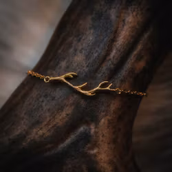 Vilda armband guld