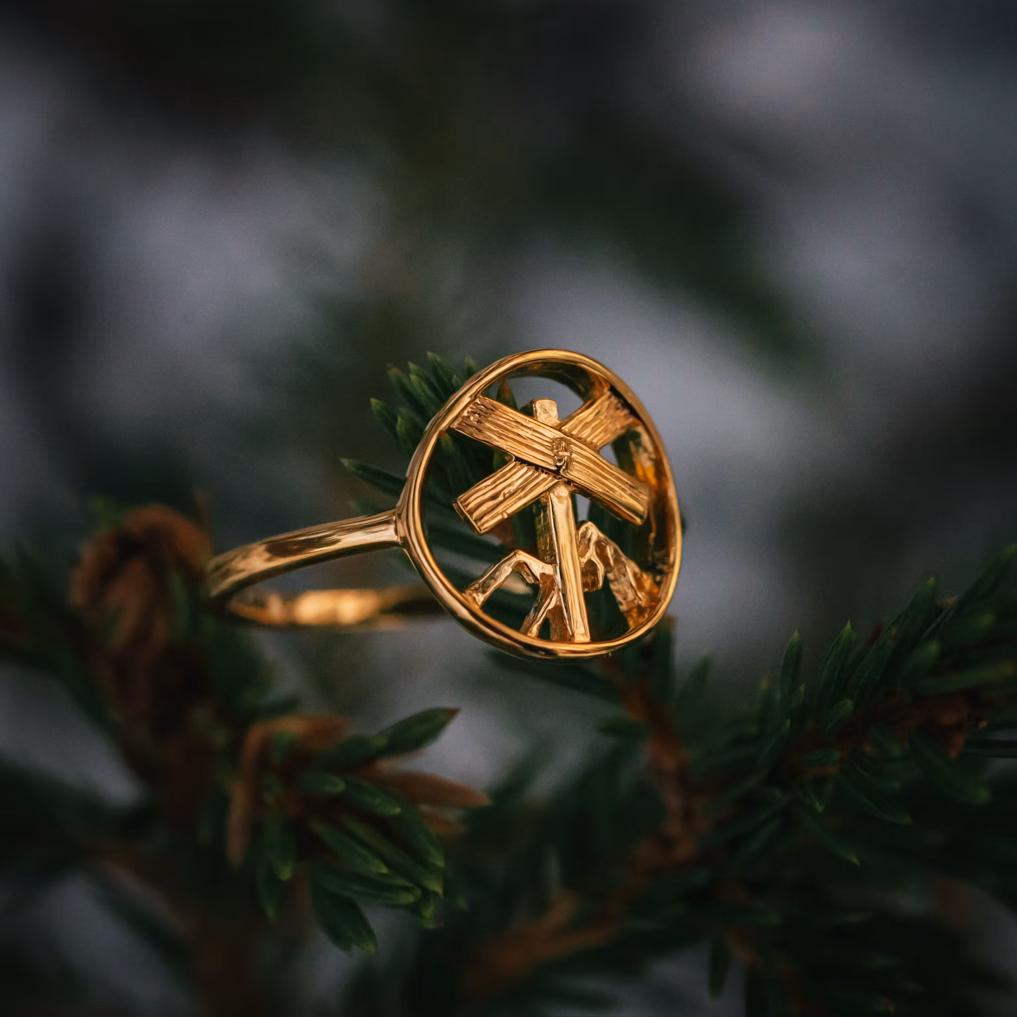 Längtan ring guld
