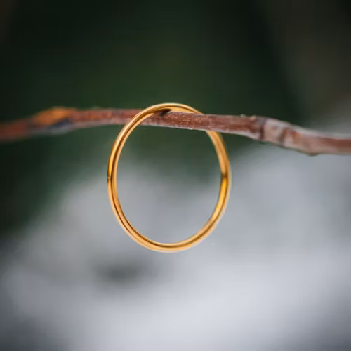 Lo fingertoppsring guld