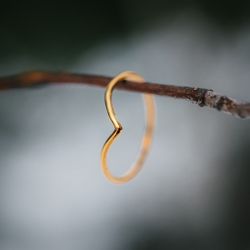 Trolsk fingertoppsring guld