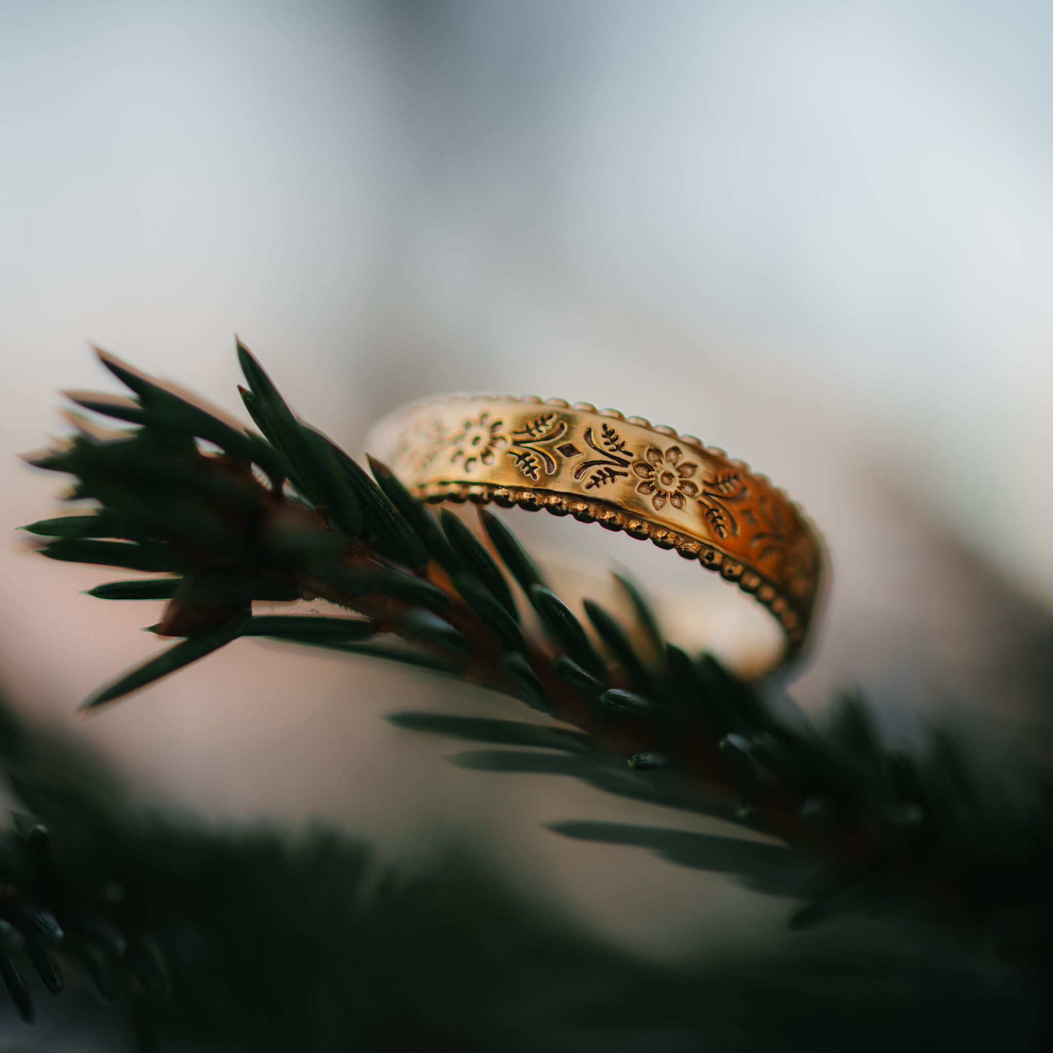 Arv ring guld