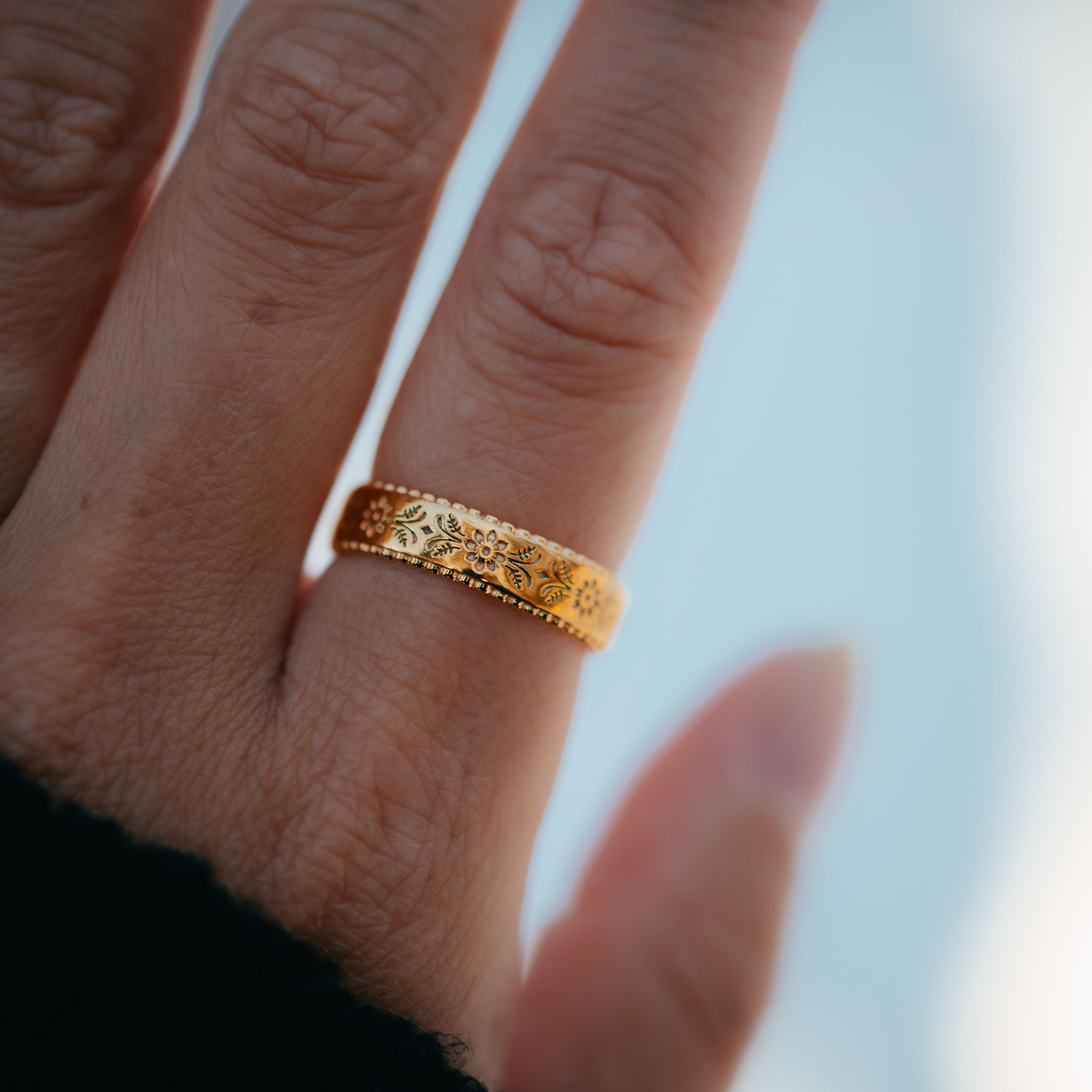 Arv ring guld
