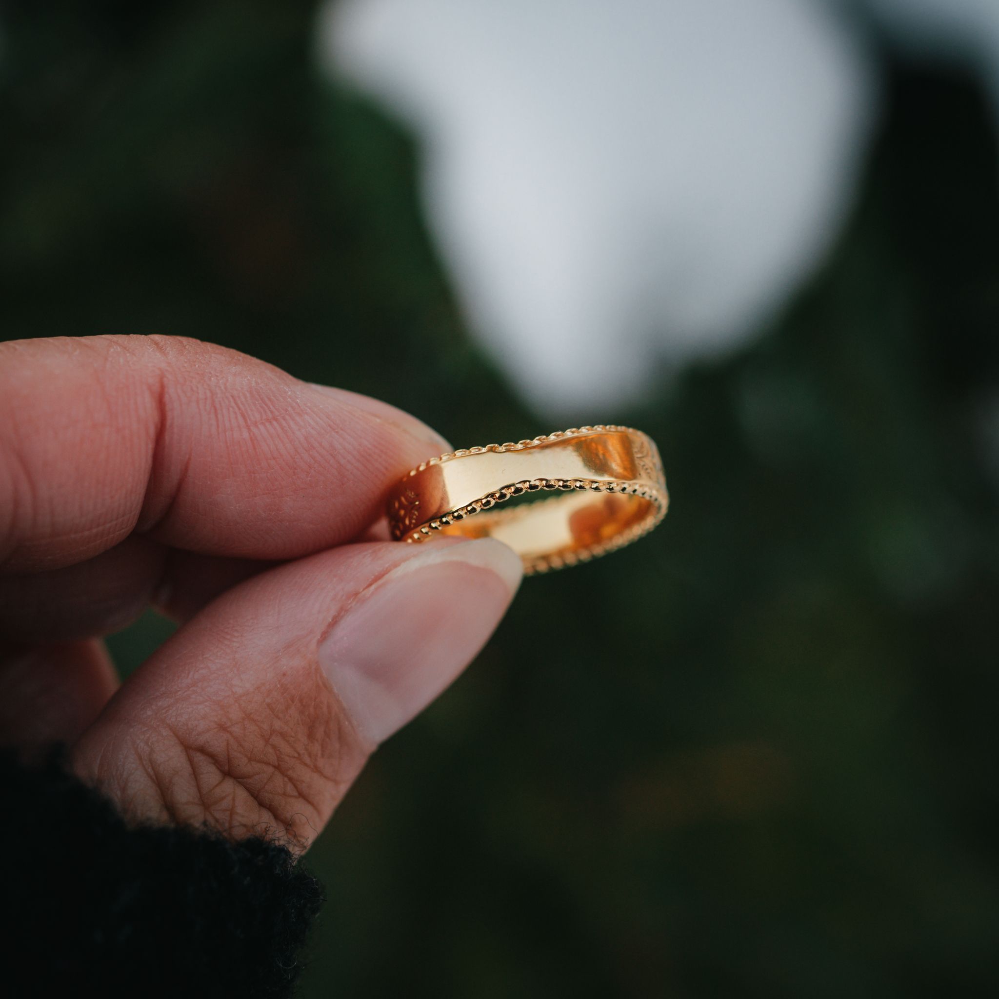 Arv ring guld