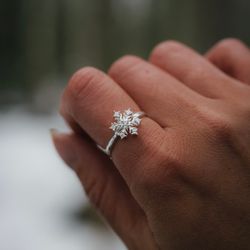 Snöflinga ring