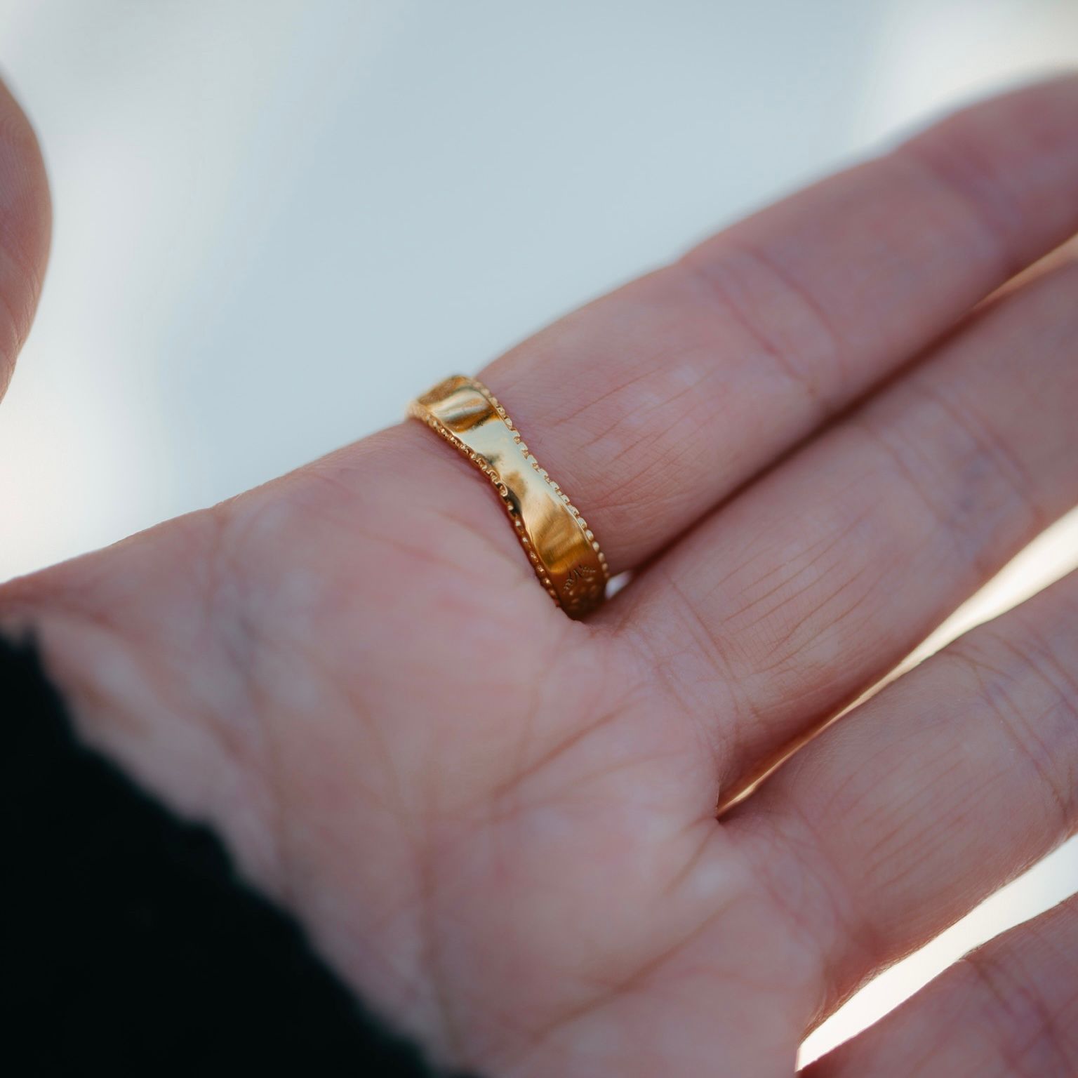 Arv ring guld
