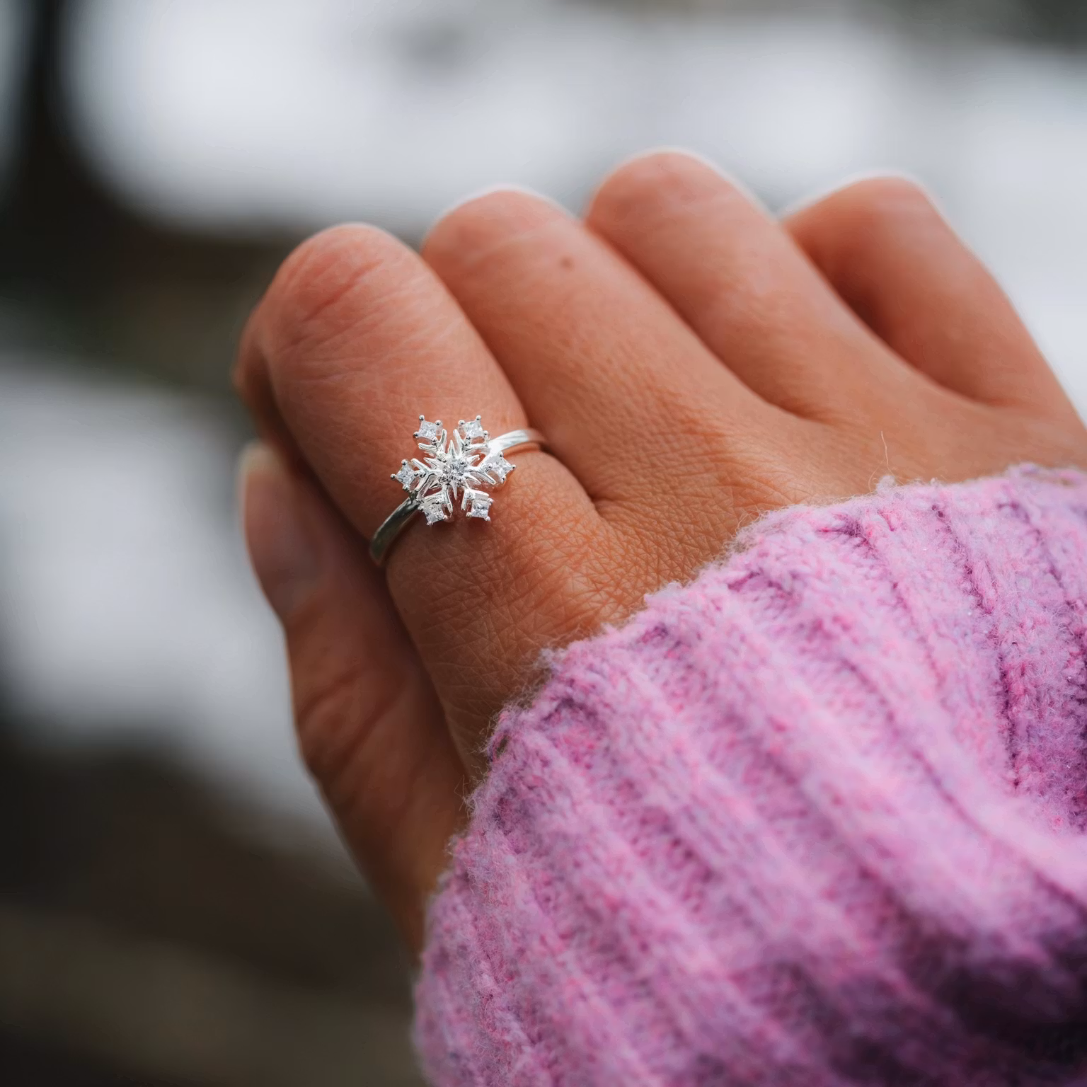 Snöflinga ring