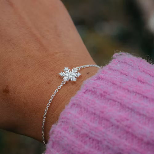 Snöflinga armband