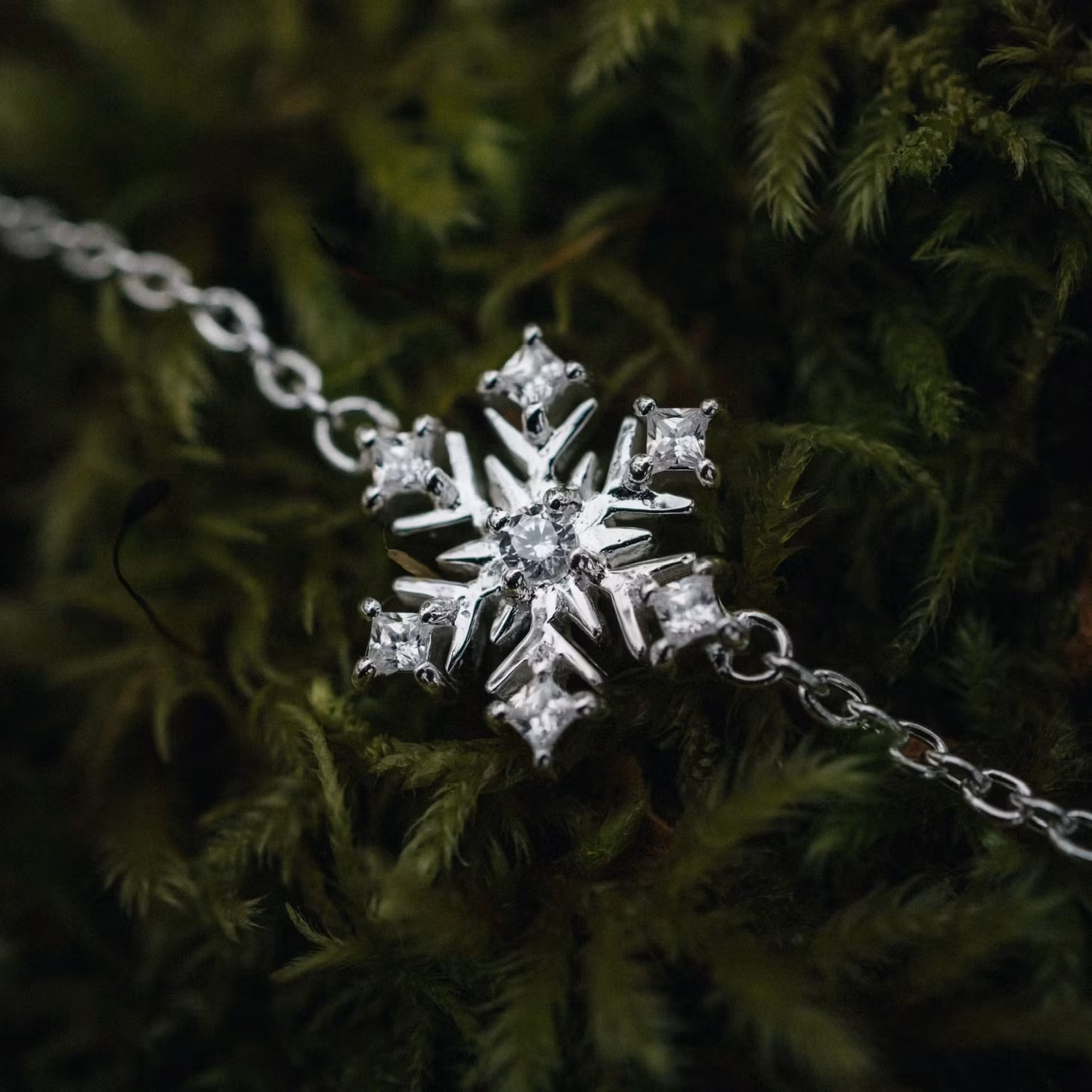 Snöflinga armband