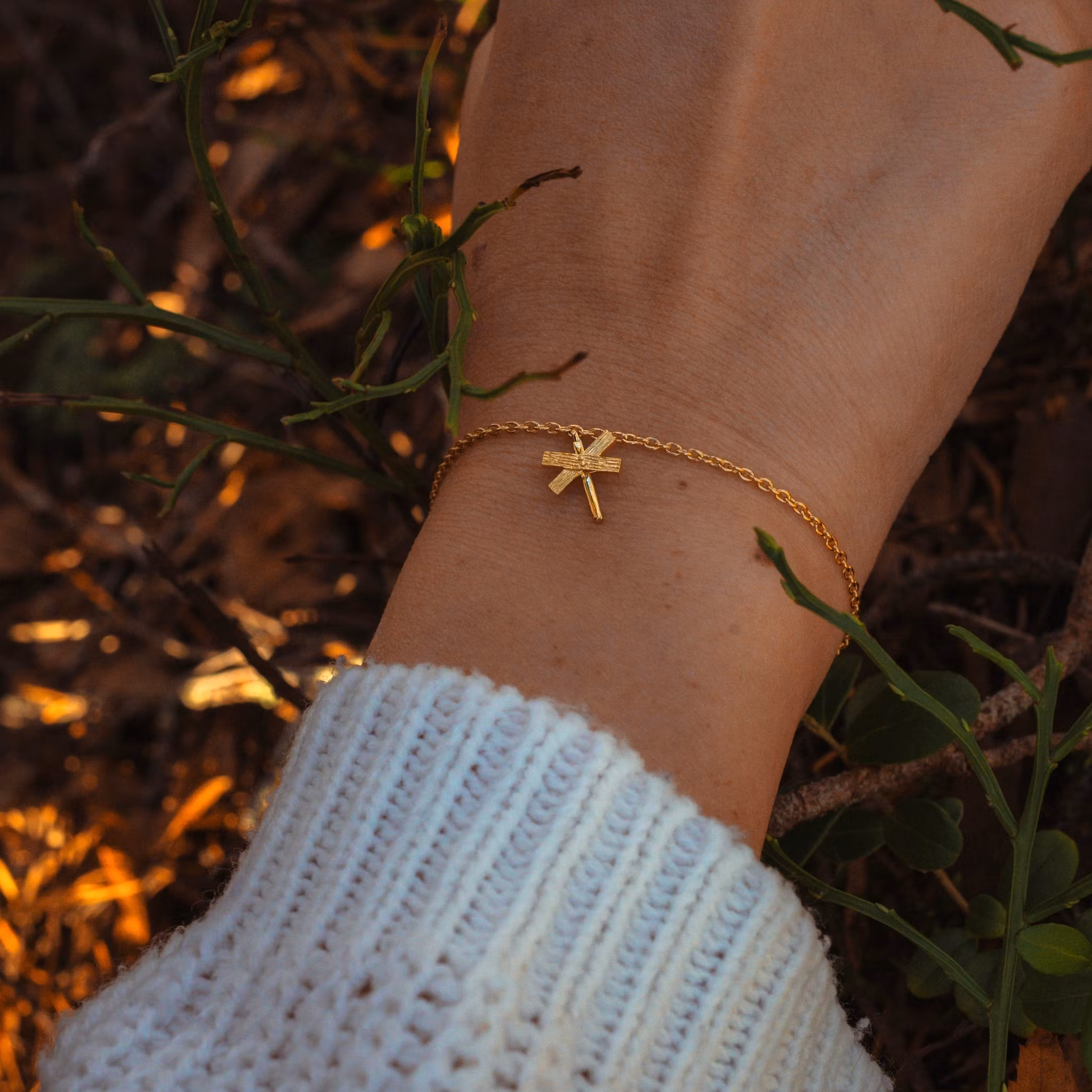 Längtan armband guld - Outlet