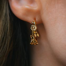 Sommardröm hoops guld