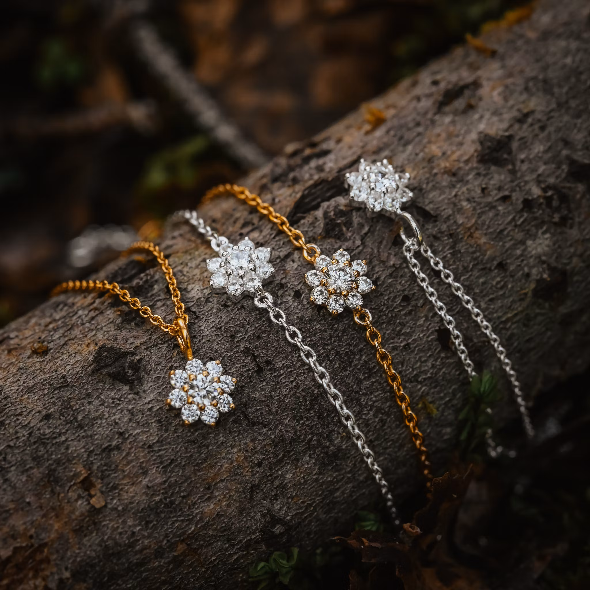 Evig halsband guld