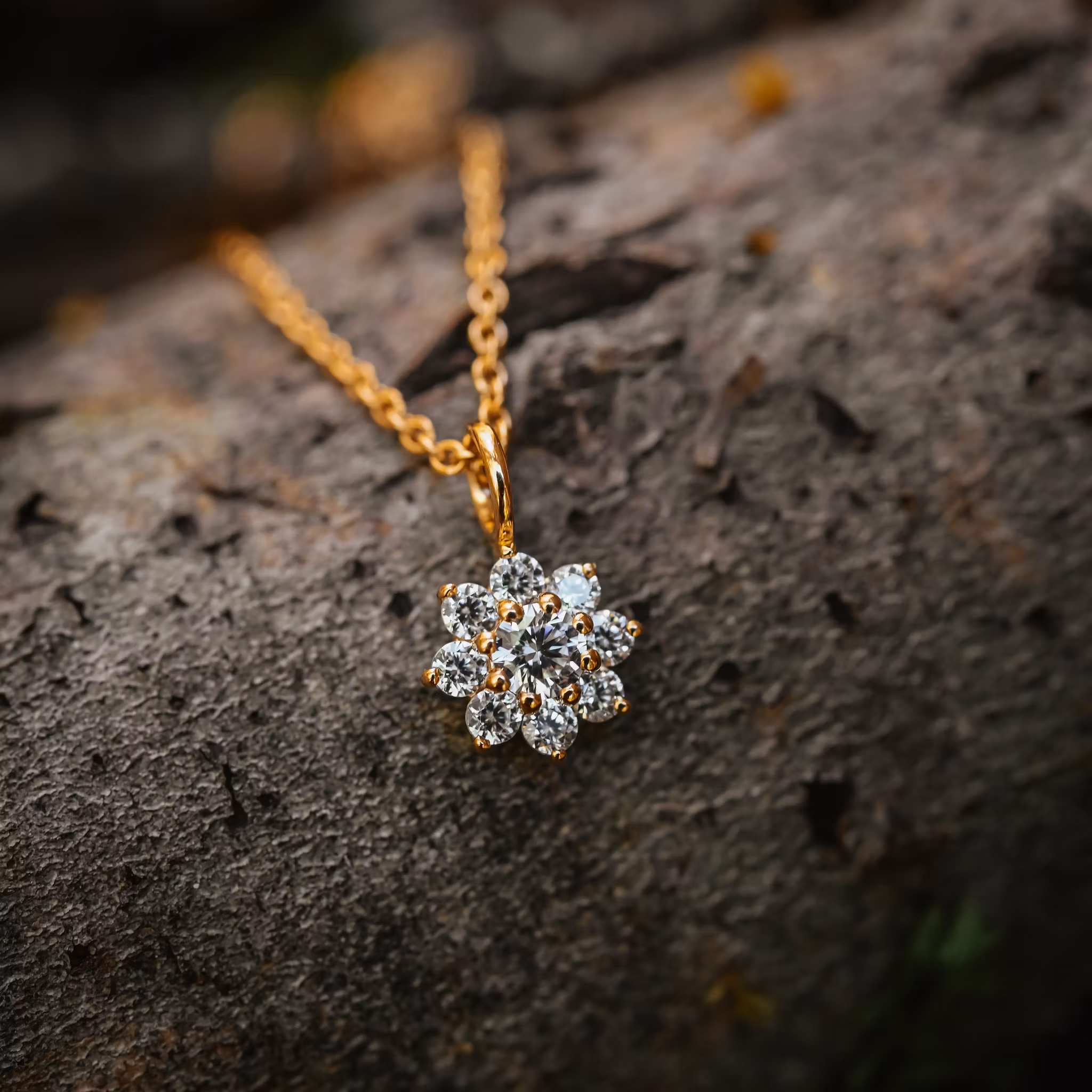 Evig halsband guld