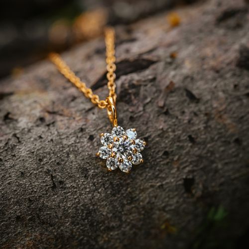 Evig halsband guld