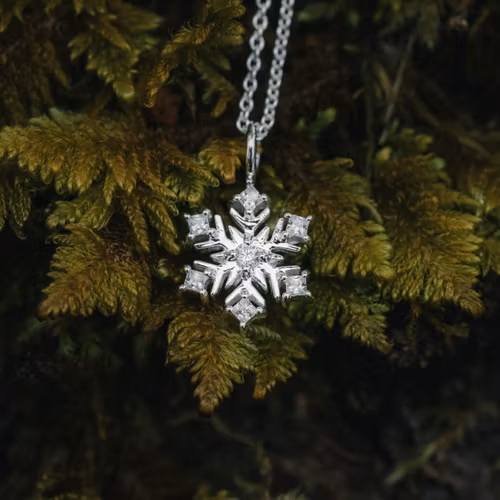 Snöflinga halsband