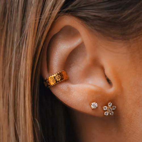 Arv earcuff guld