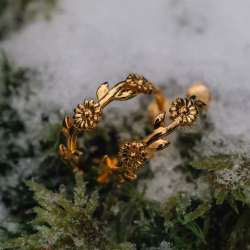 Sommardröm hoops guld