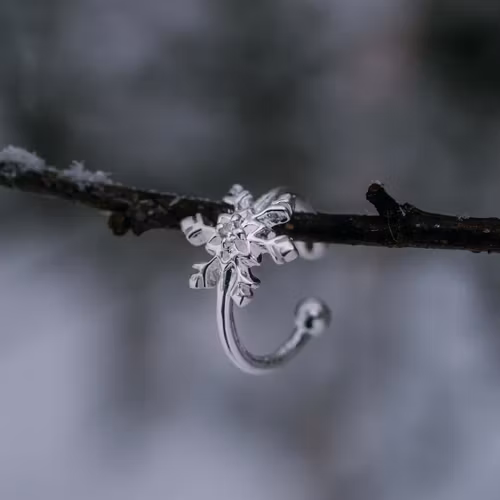 Snöflinga earcuff