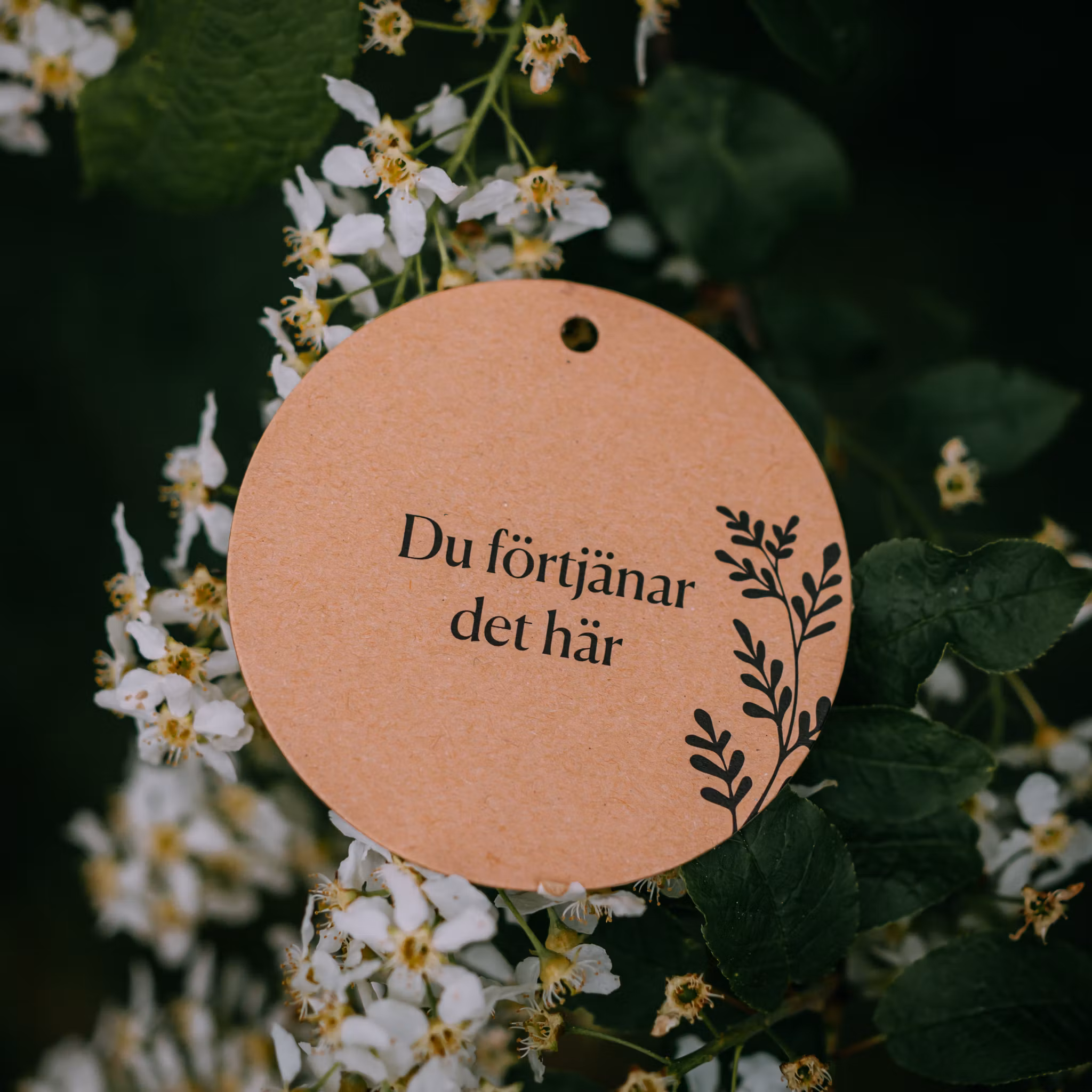 Hälsningskort Förtjänar