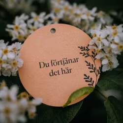 Hälsningskort Förtjänar