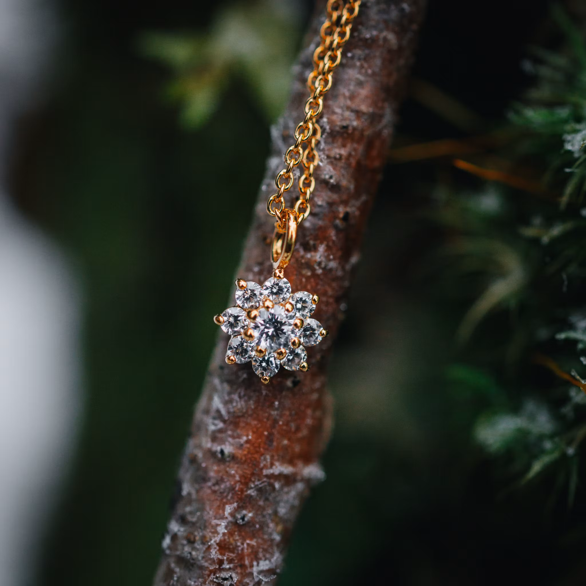 Evig halsband guld