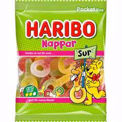 Nappar Sour Haribo 80g