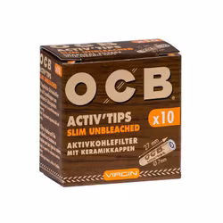OCB Charcoal Tips Virgin