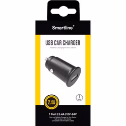 Billaddare Smartline USB 2,4A