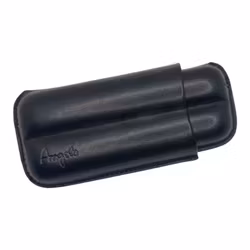 Cigarrfodral svart läder