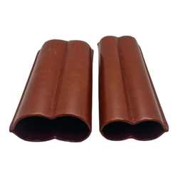 Cigarrfodral brunt läder