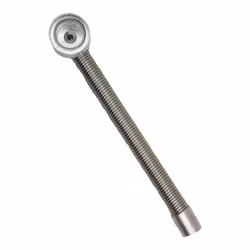 Metallpipa fjäder 10 cm