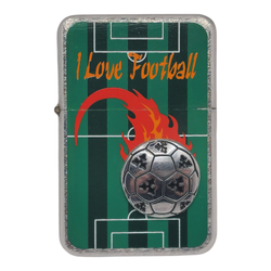 Zippo Style - I Love Football