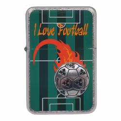 Zippo Style - I Love Football