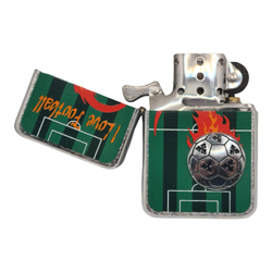 Zippo Style - I Love Football