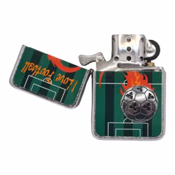 Zippo Style - I Love Football