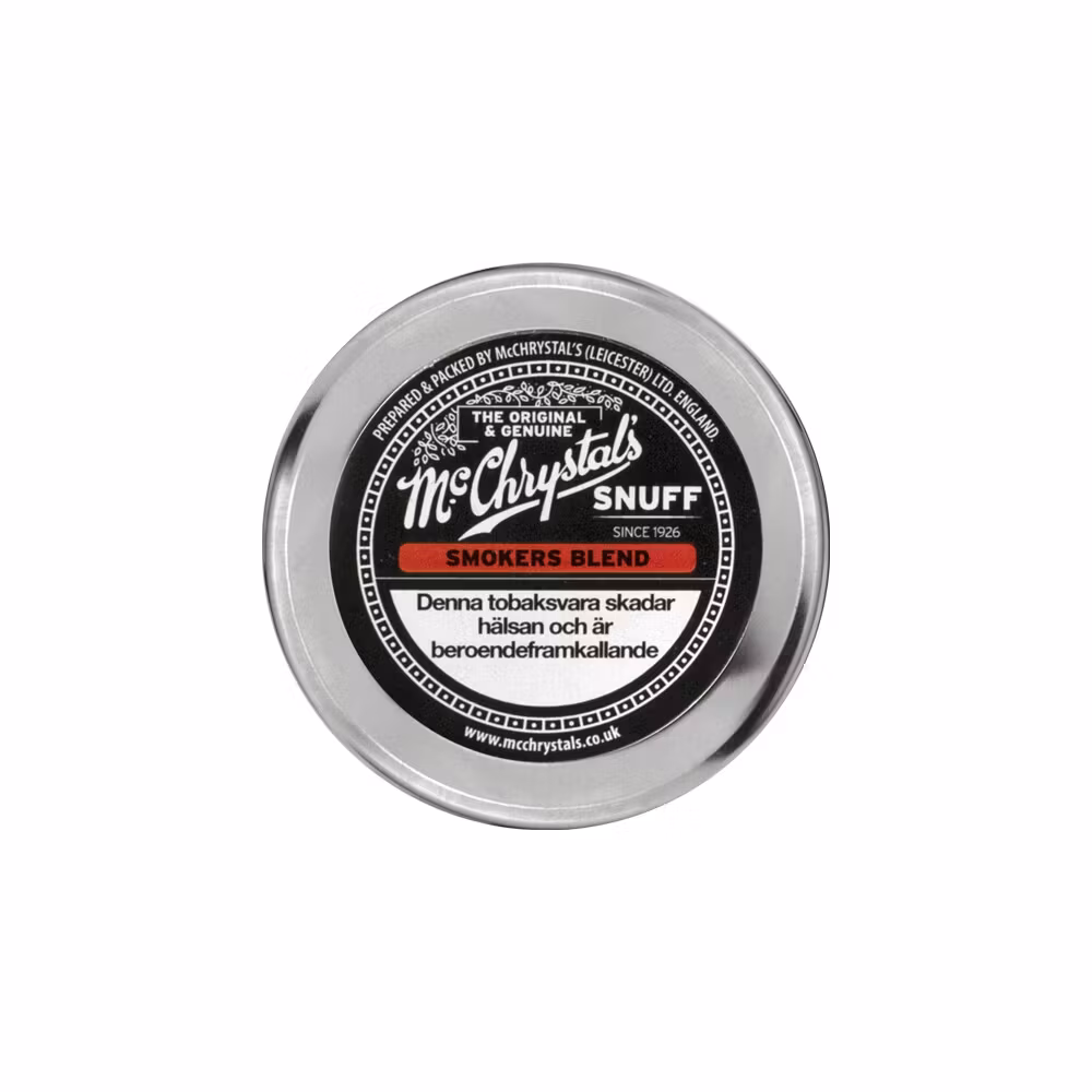 McChrystal’s Smokers Blend Luktsnus