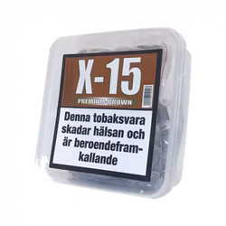 X-15 Premium Brown Portionssnus
