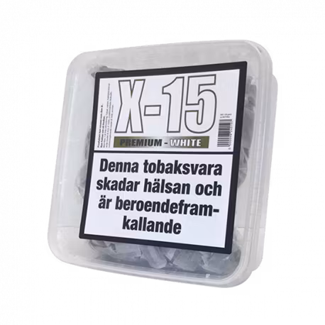 X-15 Premium White Portionssnus