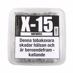 X-15 Naturell Portionssnus