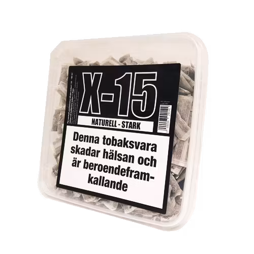 X-15 Naturell Stark Portionssnus