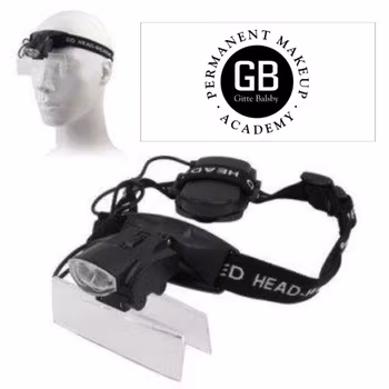 Lupbrille m/LED lys