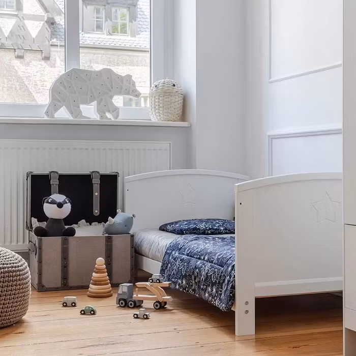 Grow bed junior bed StjΓ€rna, white