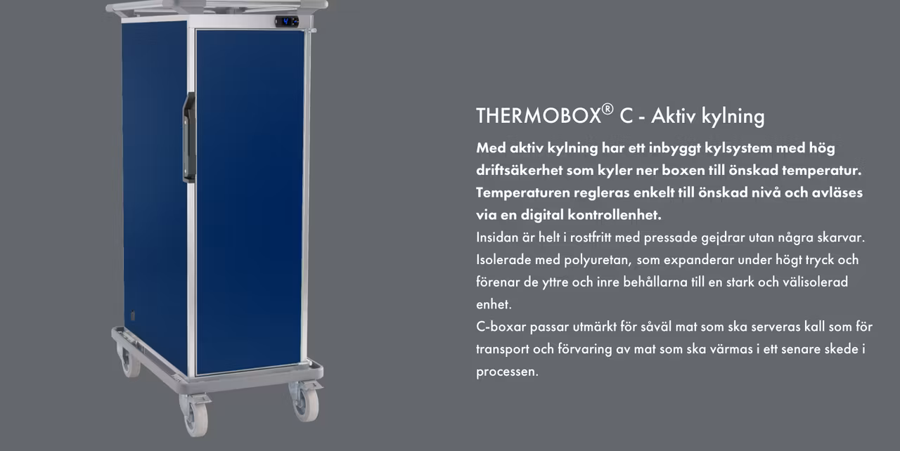 SDX THERMOBOX® C150 - Aktiv kylning (10GN1/1)