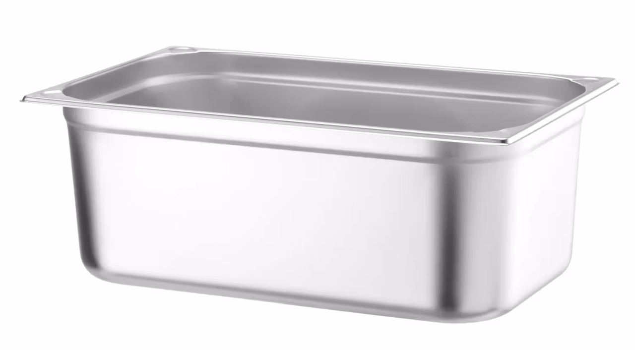 KANTIN ROSTFRI GN 1/1 - 100mm