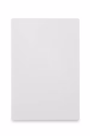 Skärbräda HENDI, HACCP. Färg: vit. Mått BxDxH: 600x400x18mm