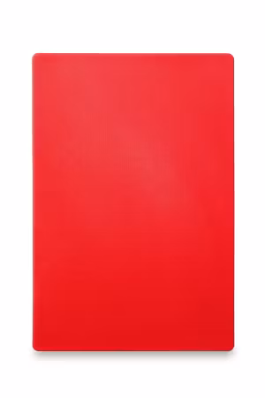 Skärbräda HENDI, HACCP. Färg: röd.Mått BxDxH: 600x400x18mm