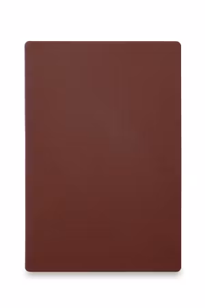 Skärbräda HENDI, HACCP. Färg: brun. Mått BxDxH: 600x400x18mm
