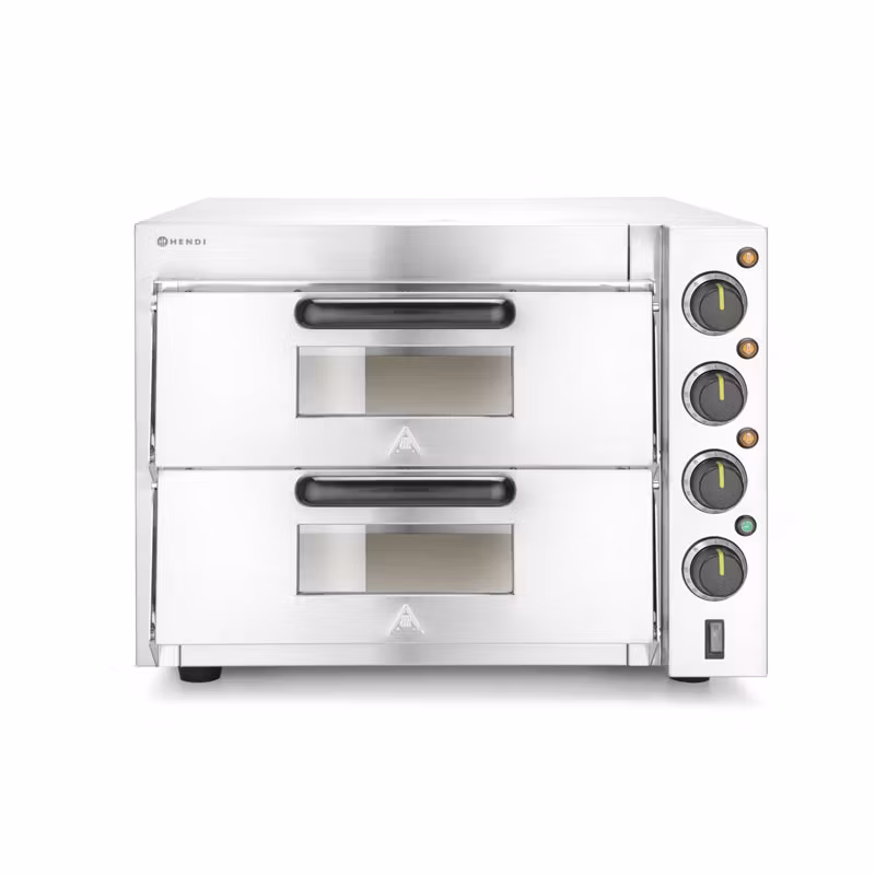 Pizzaugn kompakt Hendi 2 pizzor