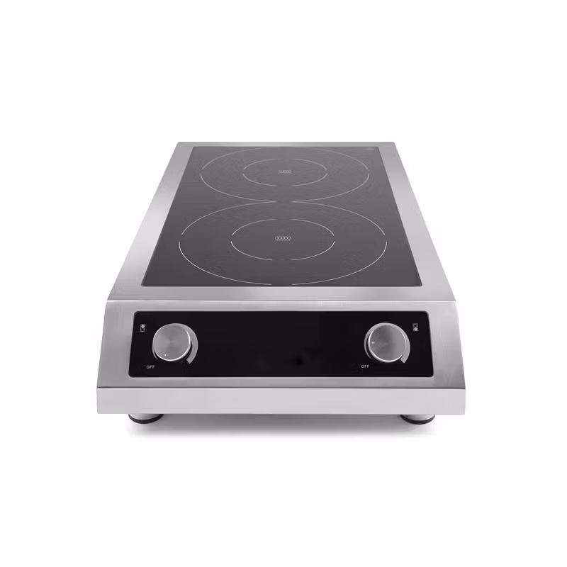 INDUKTIONSSPIS DUBBEL 2 X 3.5 KW, HENDI