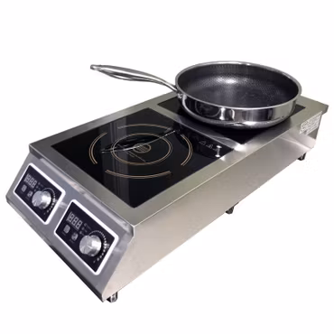 Spis FPI HDuo Deep 2.0, bordsmodell, induktion 2st zoner á 3,5kW, B=350mm. 7kW