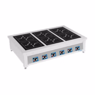 Spis FRIBERGS FSIB6029 PRO, bordsmodell, induktion 6st zoner, B=1200mm. 21kW